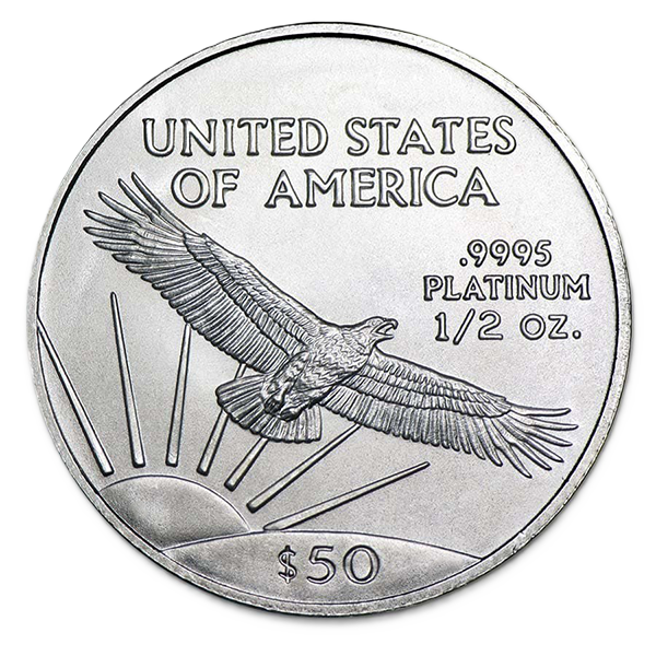 American Platinum Eagle $50 Half-Ounce Coin